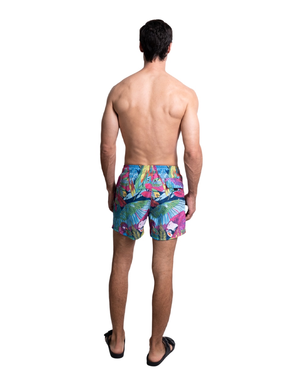 Traje de baño con bolsillos para hombre 4