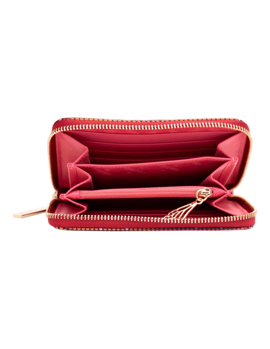 Cartera caritas sonrientes de Veracruz para mujer 4