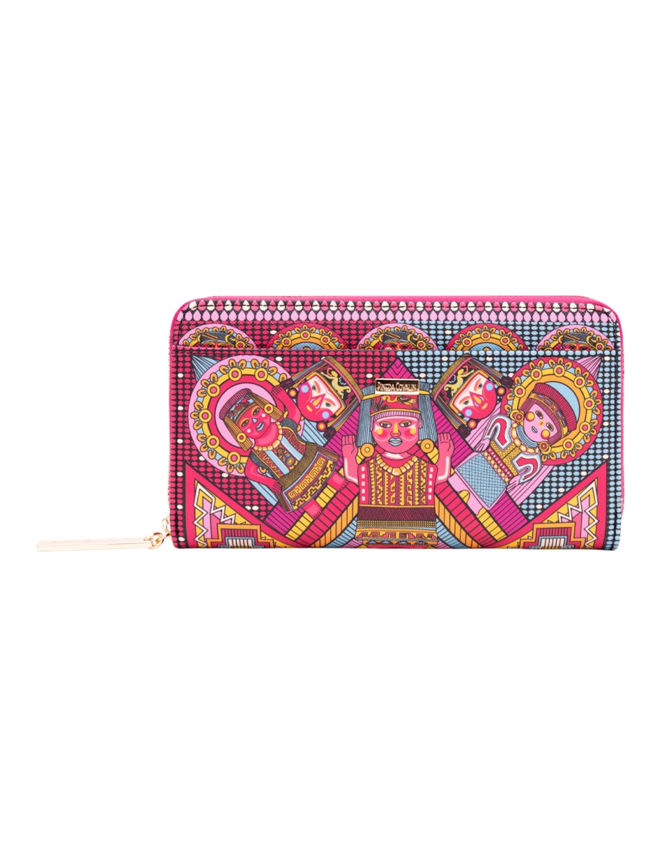Cartera caritas sonrientes de Veracruz para mujer