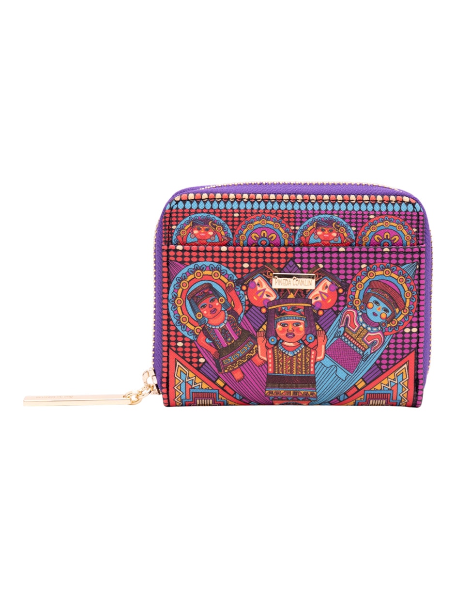 Cartera caritas sonrientes de Veracruz para mujer