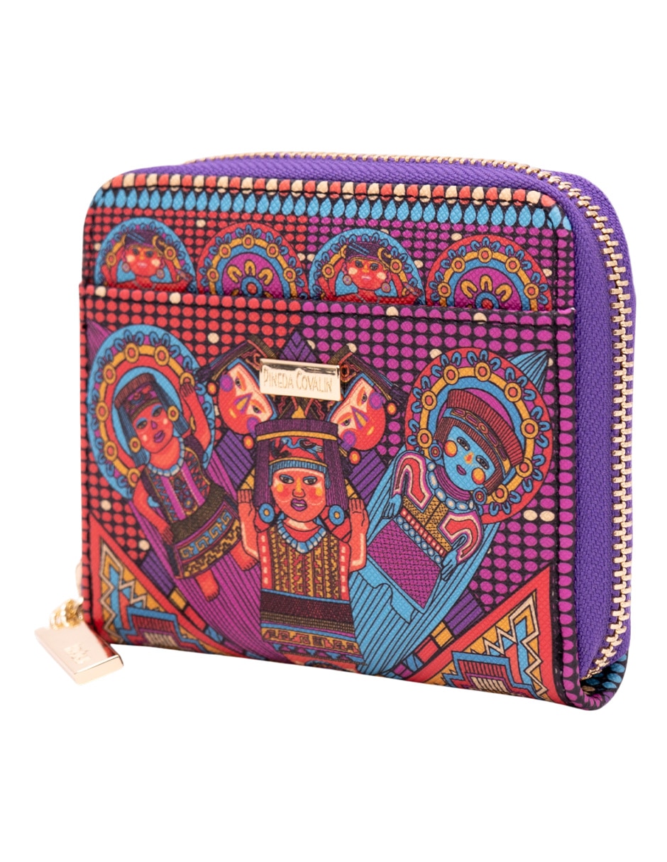 Cartera caritas sonrientes de Veracruz para mujer 2