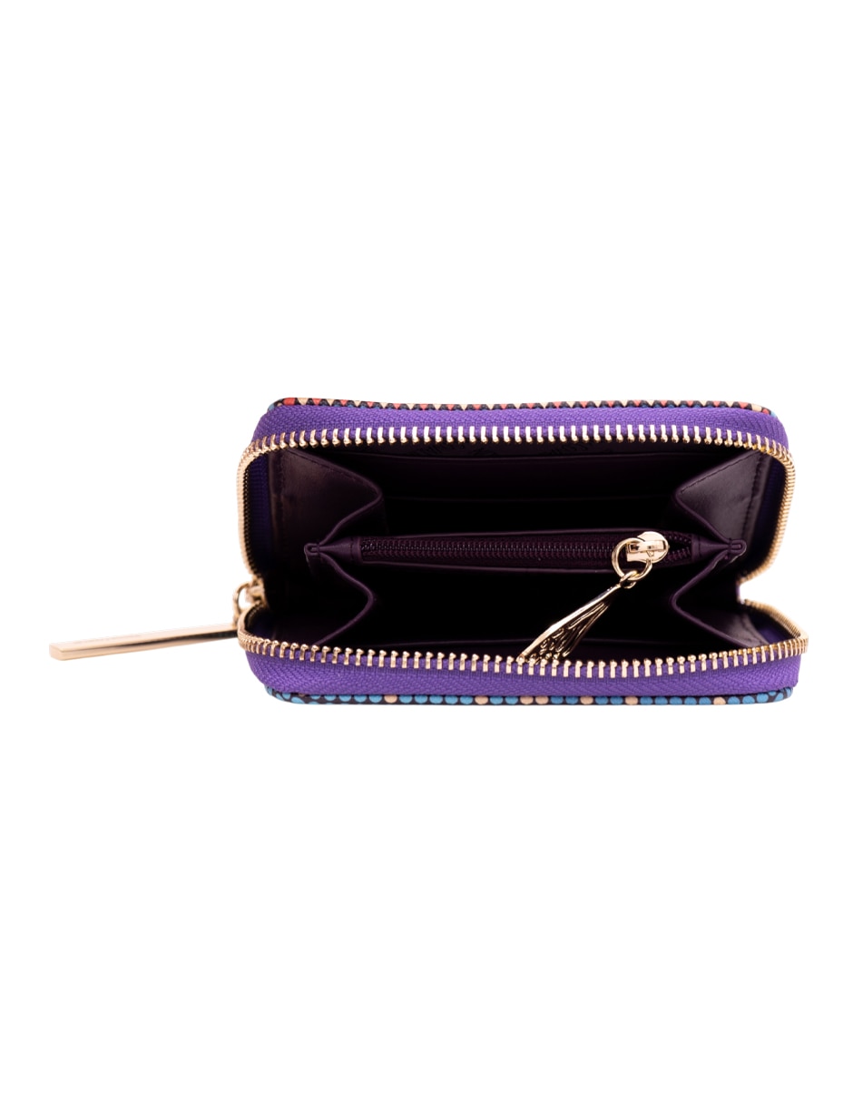 Cartera caritas sonrientes de Veracruz para mujer 6
