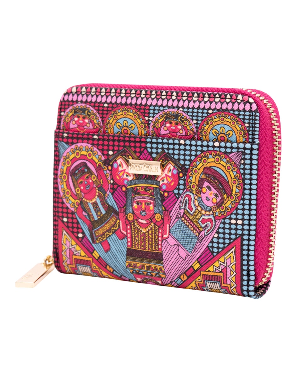 Cartera caritas sonrientes de Veracruz para mujer 4