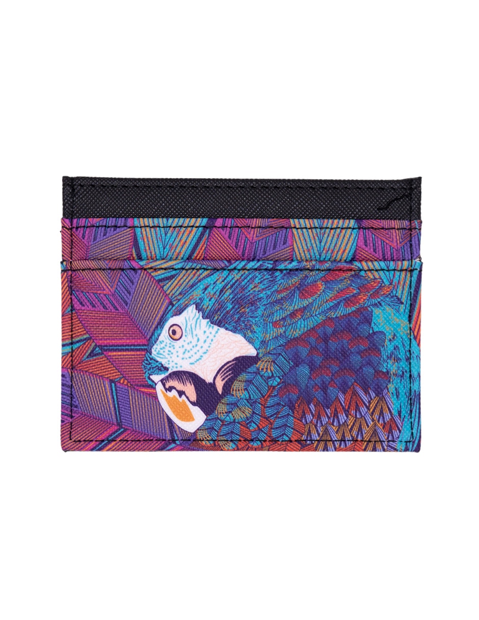 Tarjetero guacamaya para mujer 2