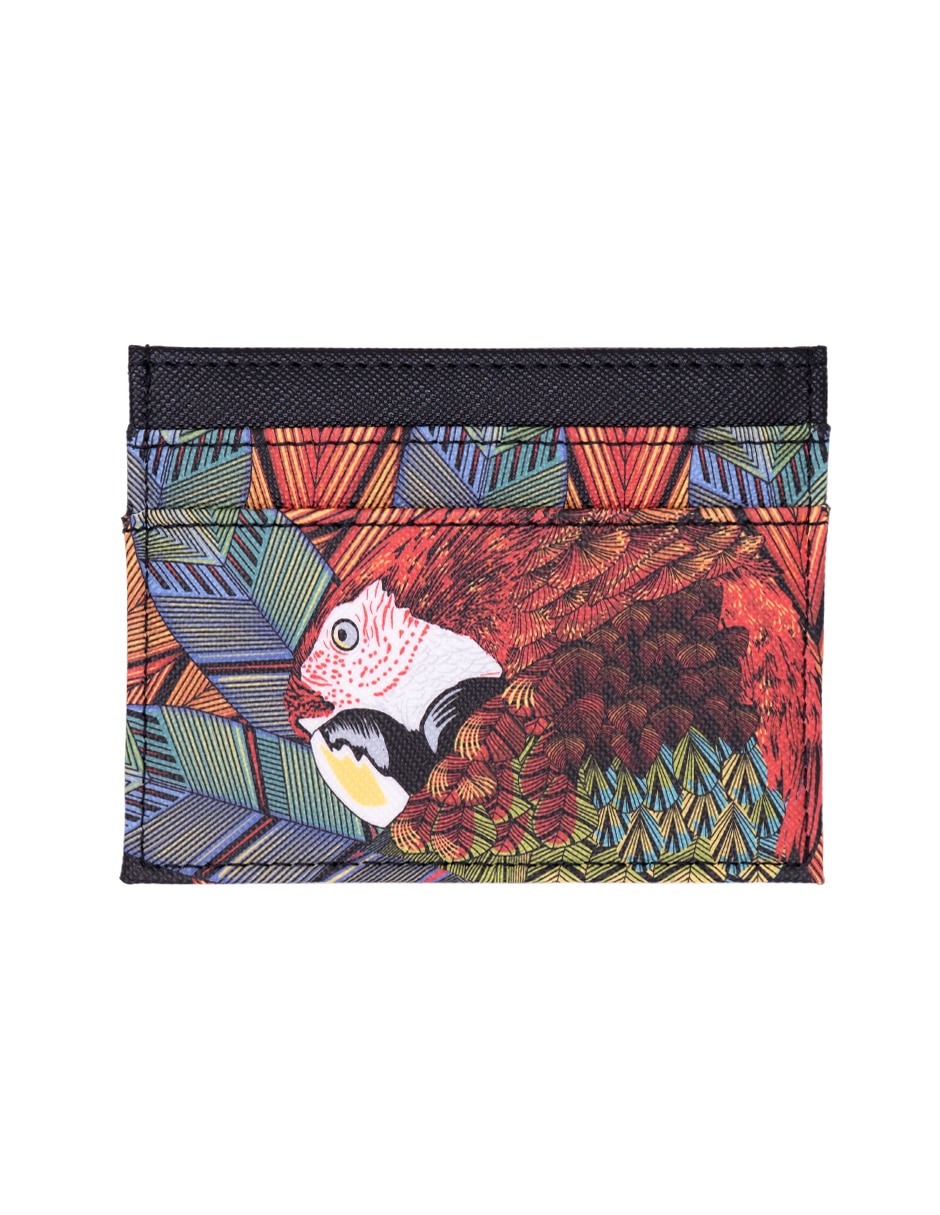 Tarjetero guacamaya para mujer 2