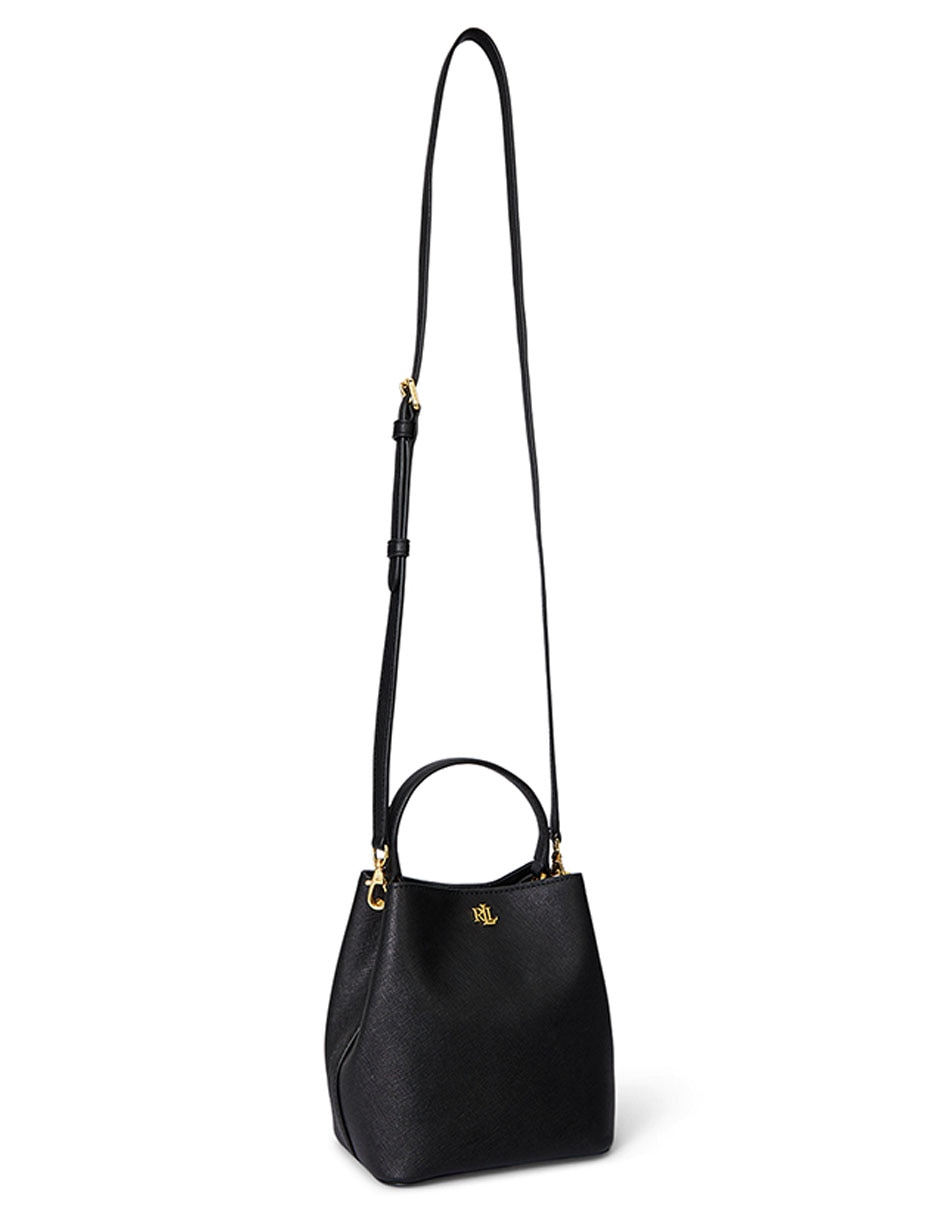 Bolsa bucket de piel para mujer 3