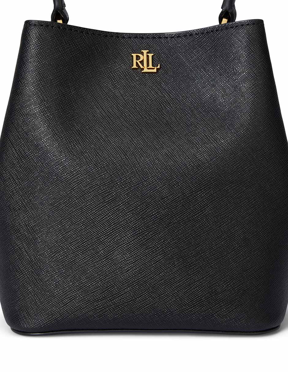 Bolsa bucket de piel para mujer 5