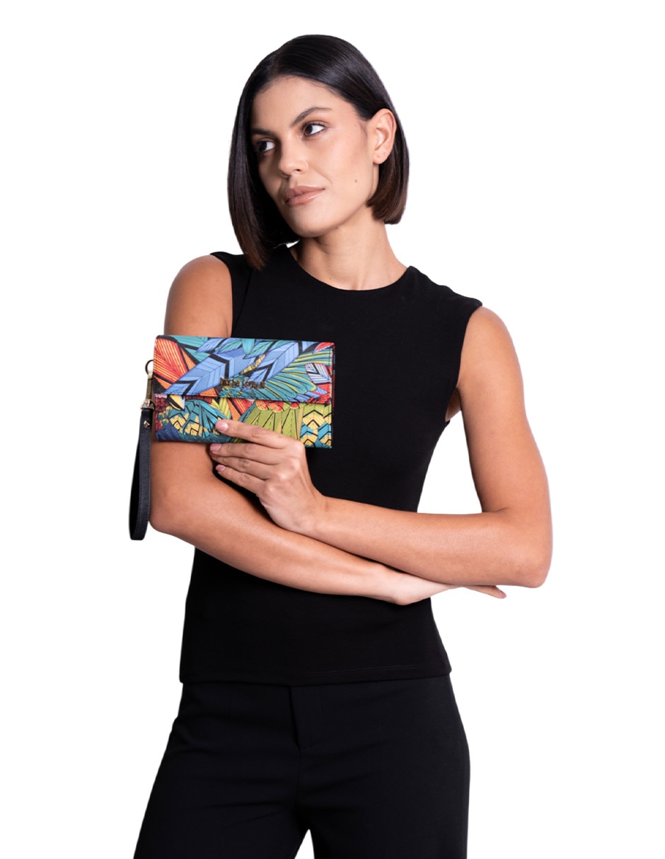 Bolsa wristlet Guacamaya para mujer 3