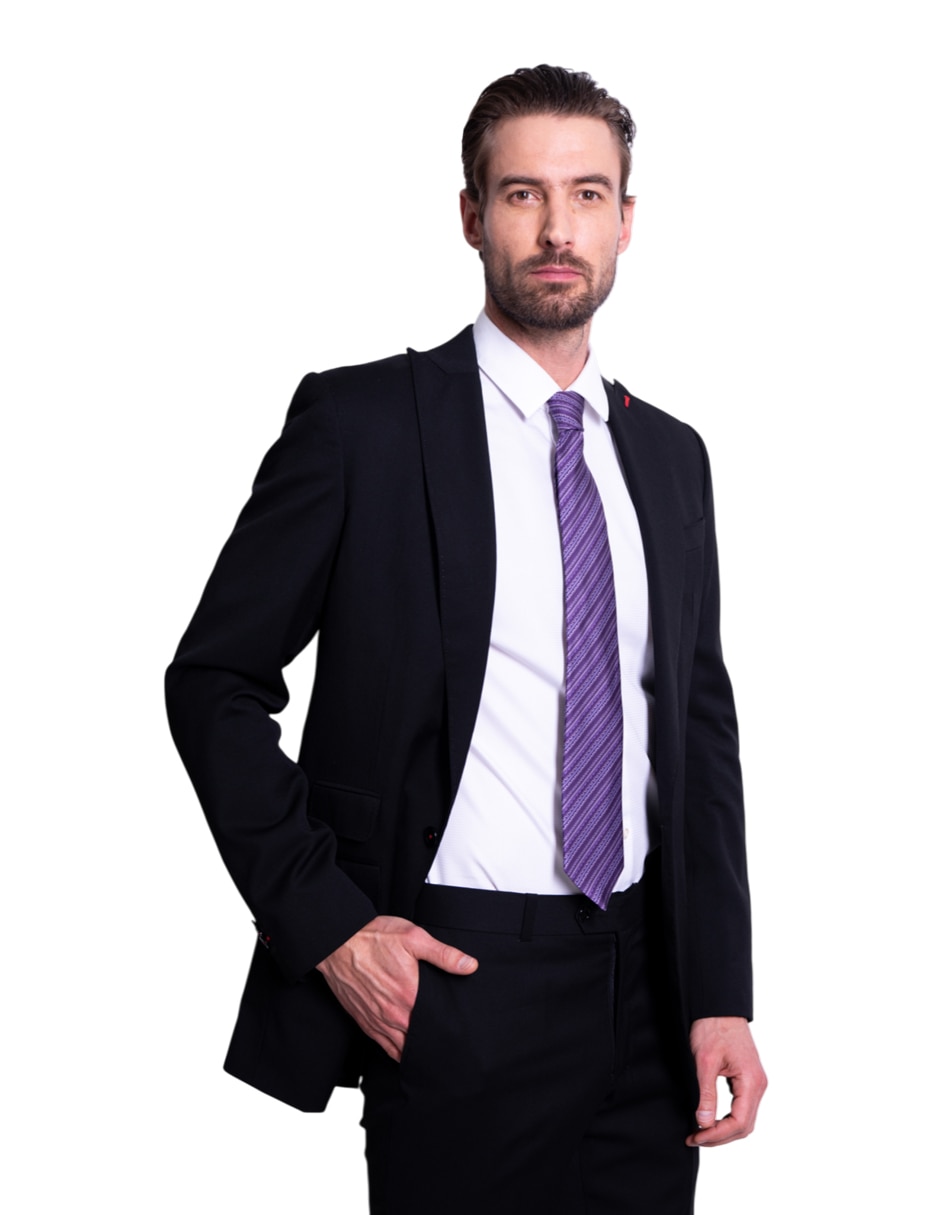 Corbata regular de seda estampado gráfico para hombre 9