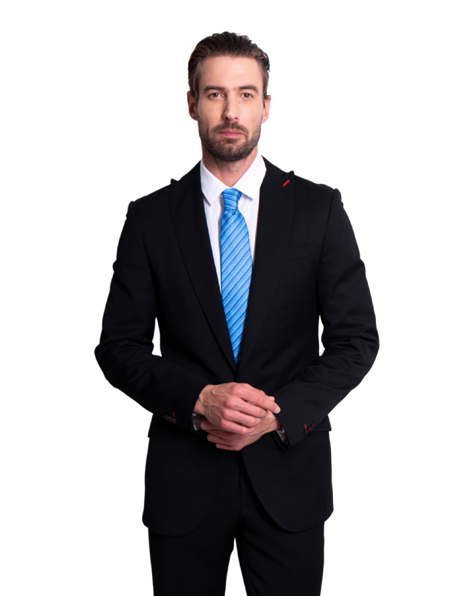 Corbata regular de seda estampado para hombre 8