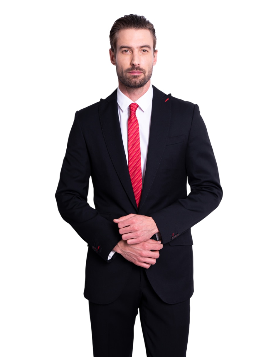 Corbata slim de seda estampado para hombre 4