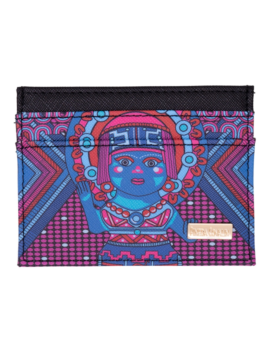 Tarjetero caritas sonrientes de Veracruz para mujer