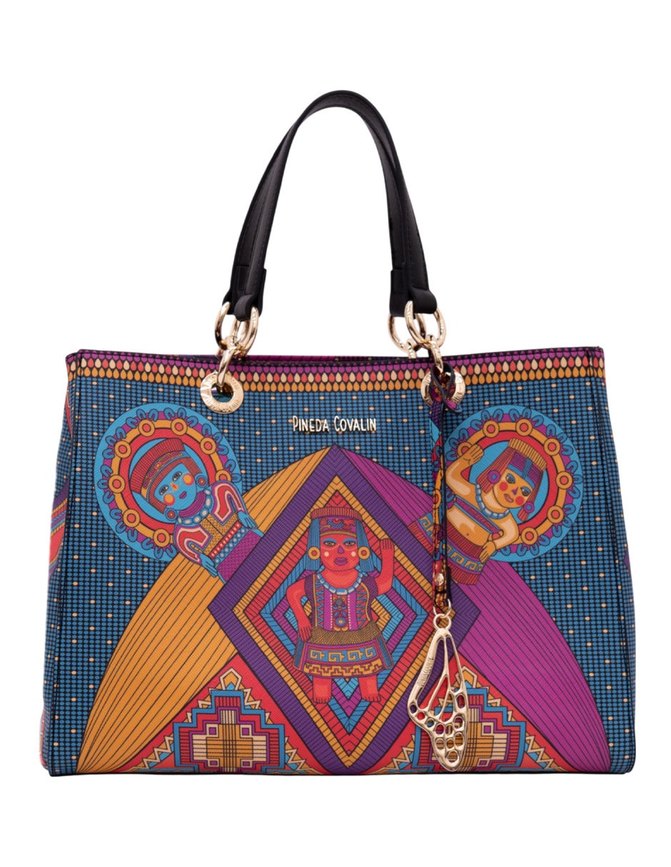 Bolsa satchel Caritas Sonrientes De Veracruz para mujer