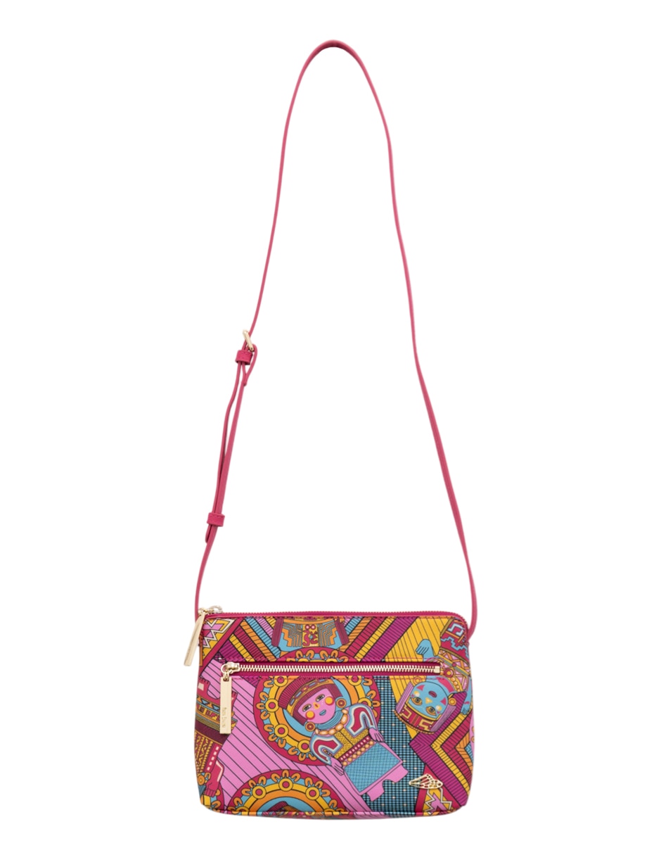 Bolsa crossbody Caritas Sonrientes De Veracruz para mujer Bolsa crossbody Caritas Sonrientes De Veracruz para mujer