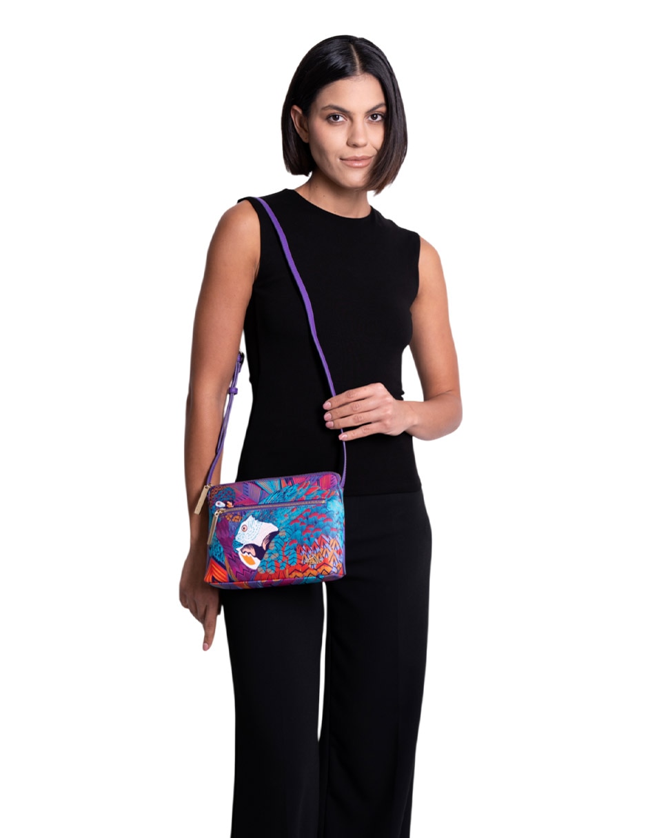 Bolsa crossbody Guacamaya para mujer 4
