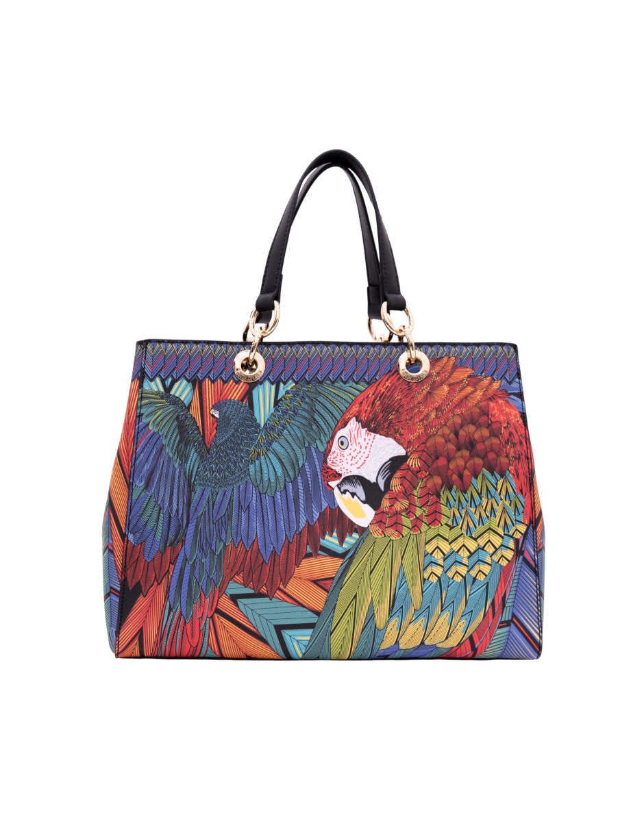 Bolsa satchel Guacamaya para mujer 3