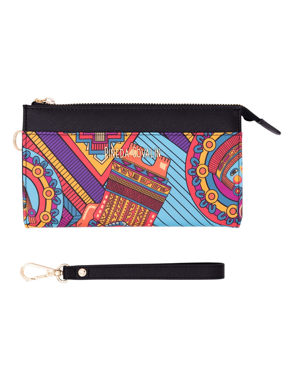 Bolsa wristlet Caritas Sonrientes de Veracruz para mujer