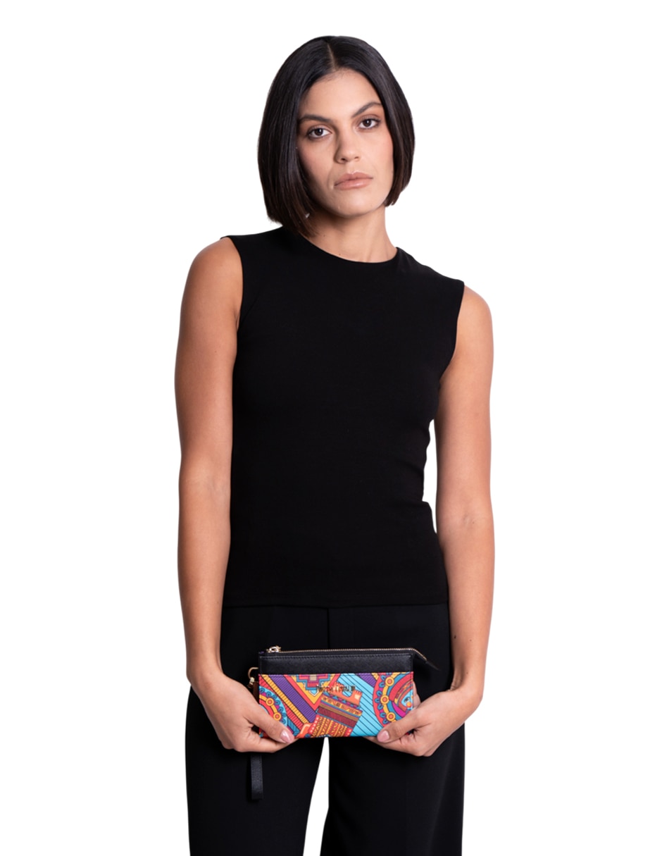 Bolsa wristlet Caritas Sonrientes de Veracruz para mujer 4