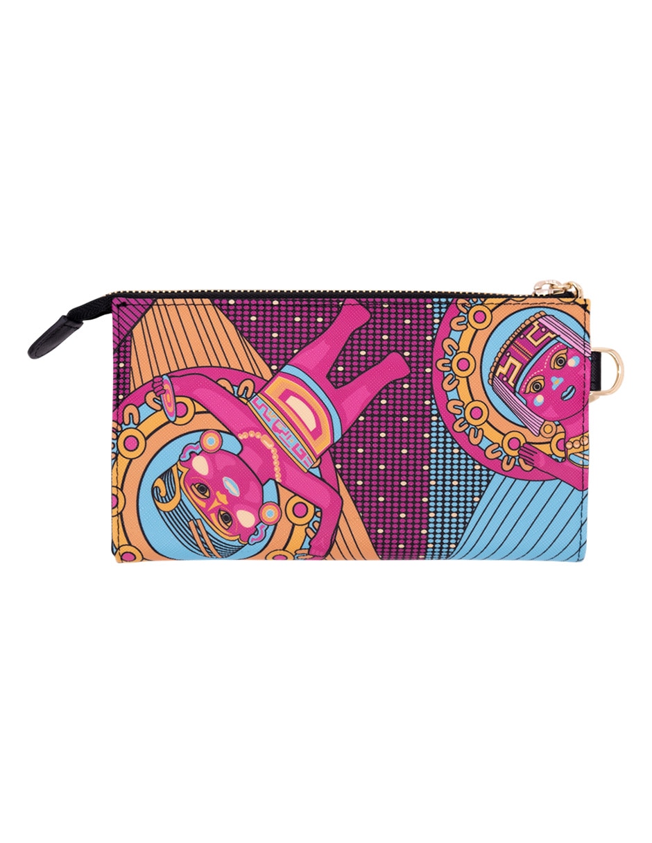 Bolsa wristlet Caritas Sonrientes de Veracruz para mujer 2