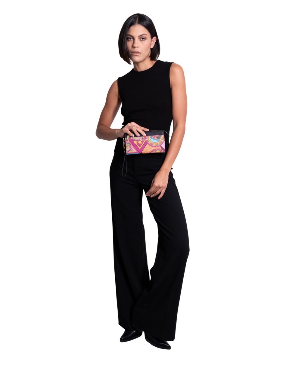 Bolsa wristlet Caritas Sonrientes de Veracruz para mujer 6