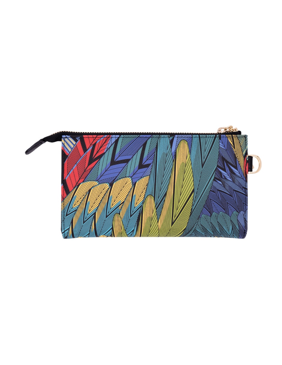 Bolsa wristlet Guacamaya para mujer 2