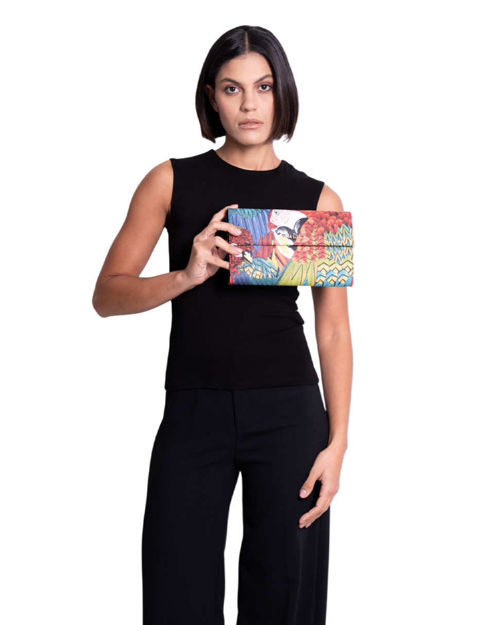 Bolsa clutch Guacamaya para mujer 3
