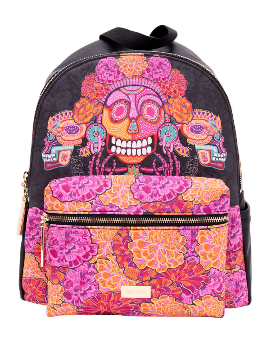 Mochila casual Día de Muertos Catrina para mujer
