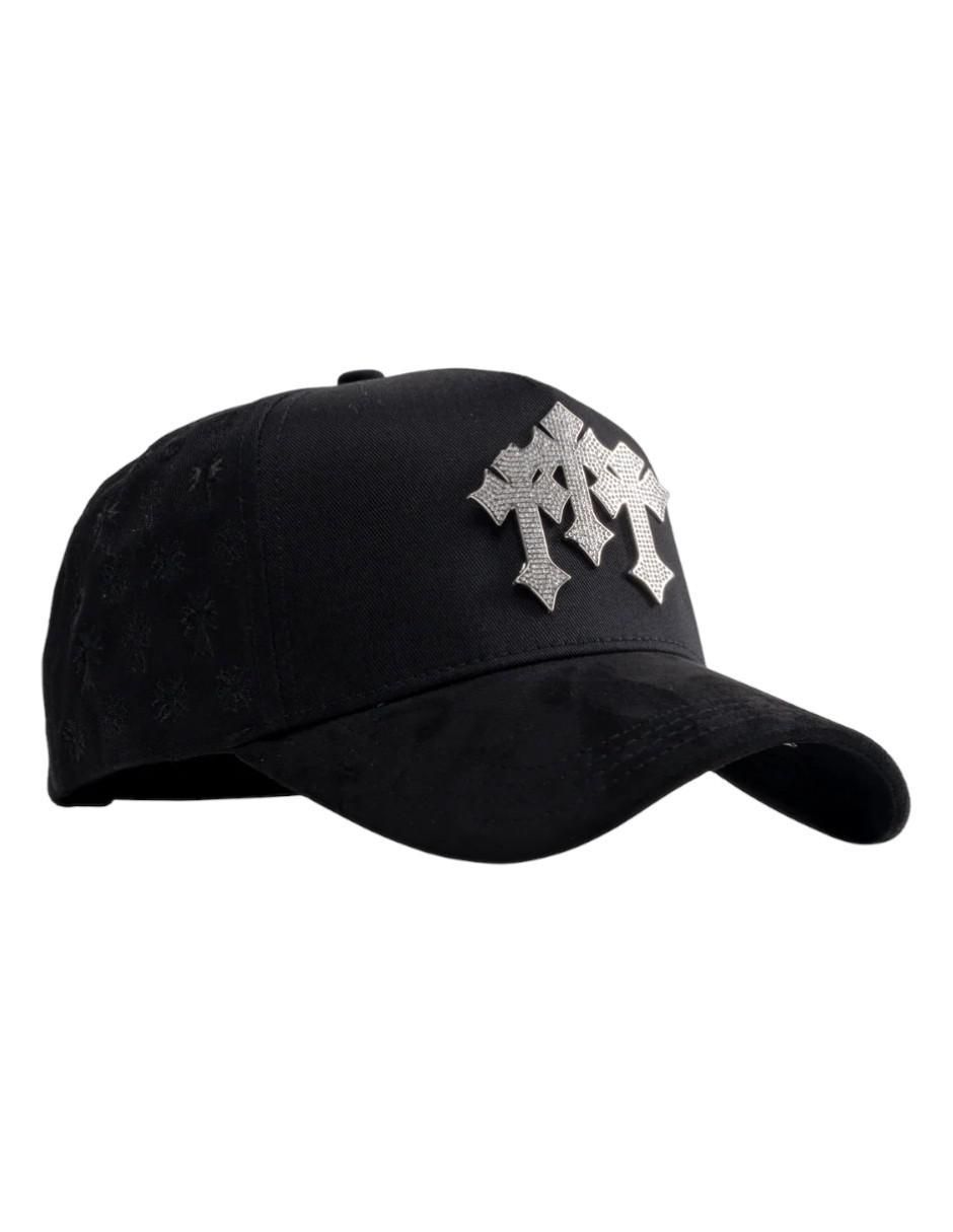 Gorra visera curva snapback casual Cromo I para hombre