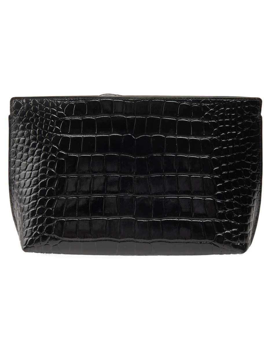 Bolsa wristlet de piel para mujer 3