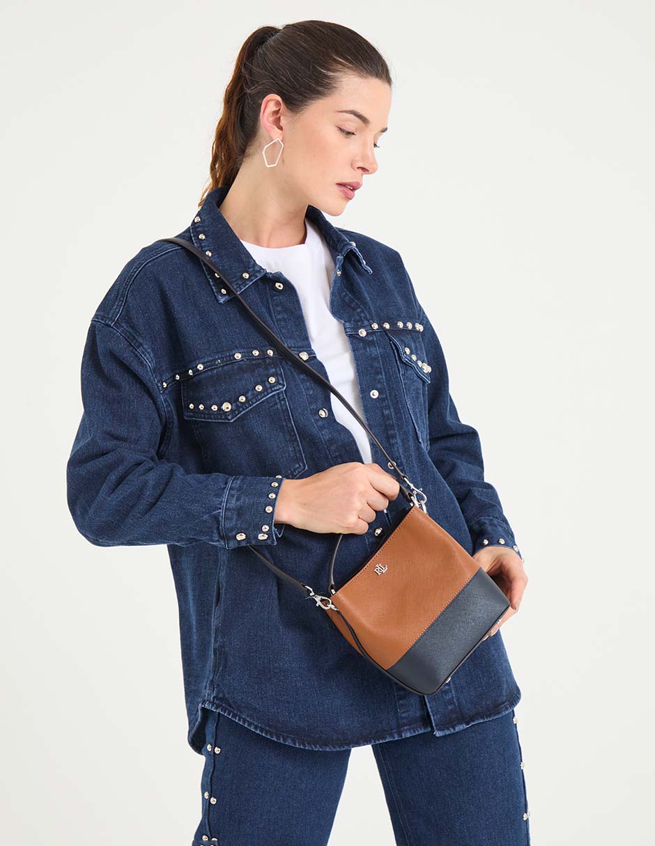 Bolsa hobo de piel para mujer 5