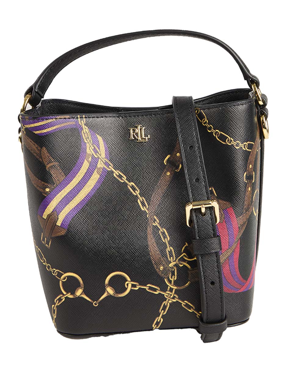 Bolsa bucket de piel para mujer