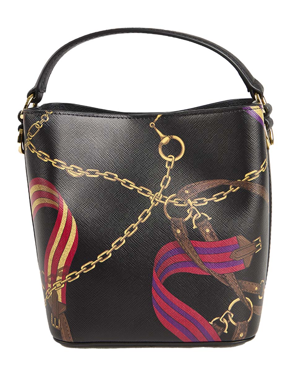 Bolsa bucket de piel para mujer 3