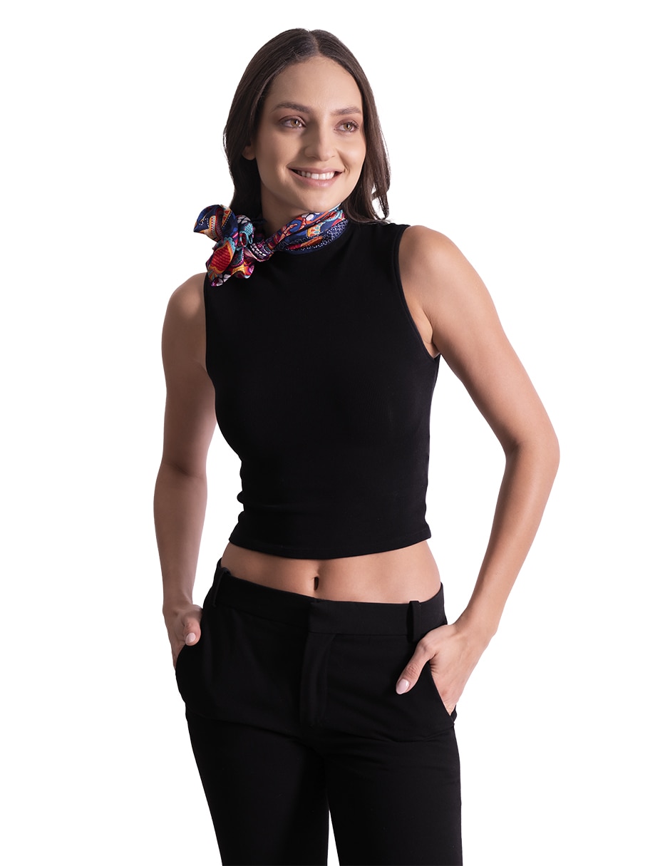 Mascada de seda para mujer
