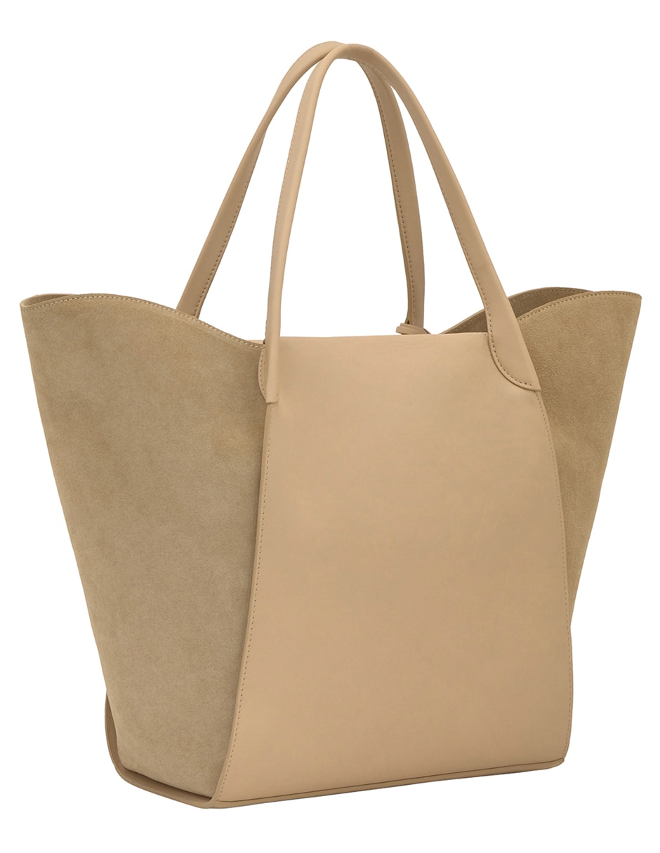 Bolsa shoulder Tulip de piel para mujer 2