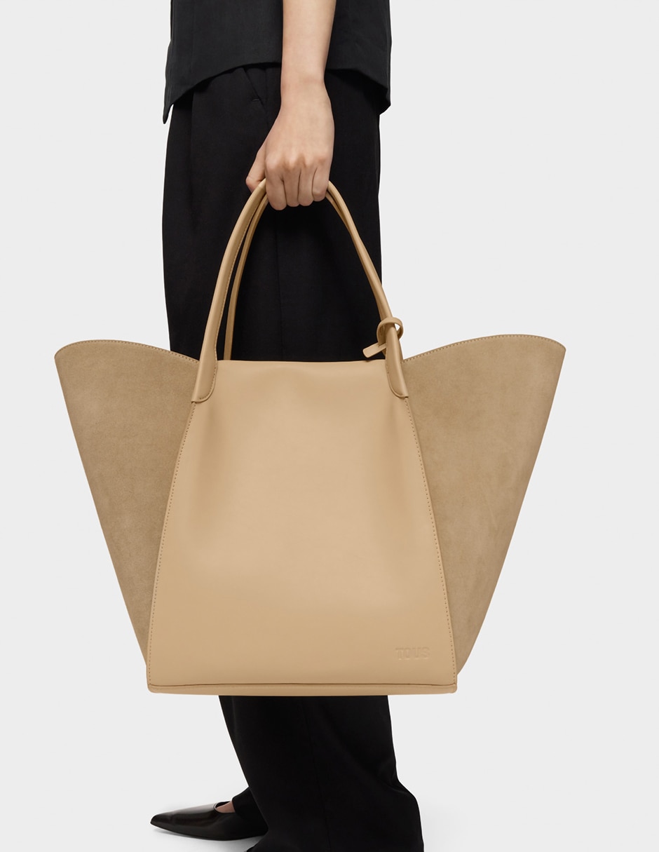 Bolsa shoulder Tulip de piel para mujer 8
