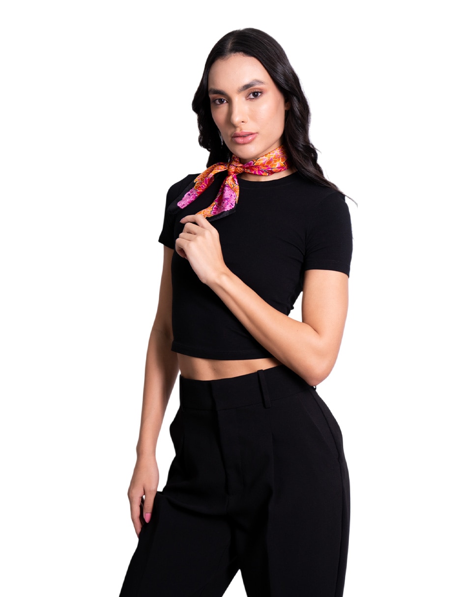 Mascada de seda para mujer