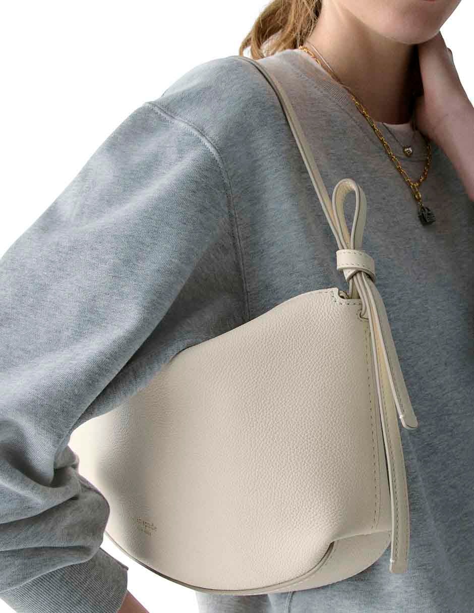 Bolsa shoulder Loop de cuero para mujer 5