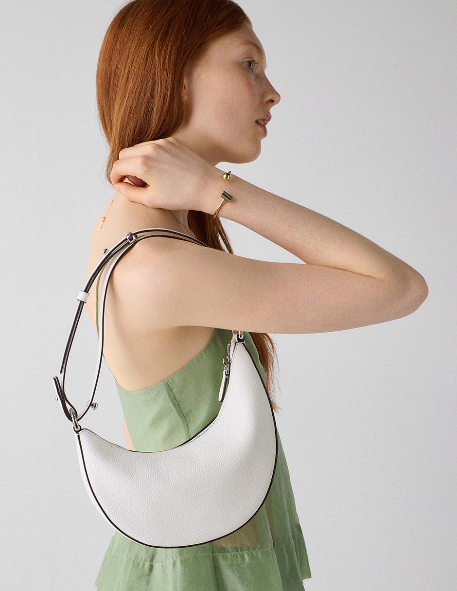 Bolsa bandolera de cuero para mujer 6