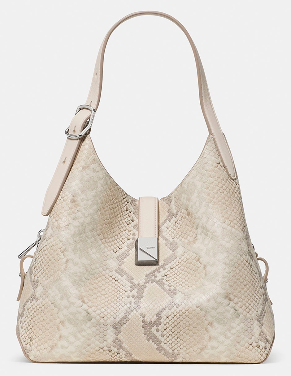 Bolsa hobo de piel para mujer