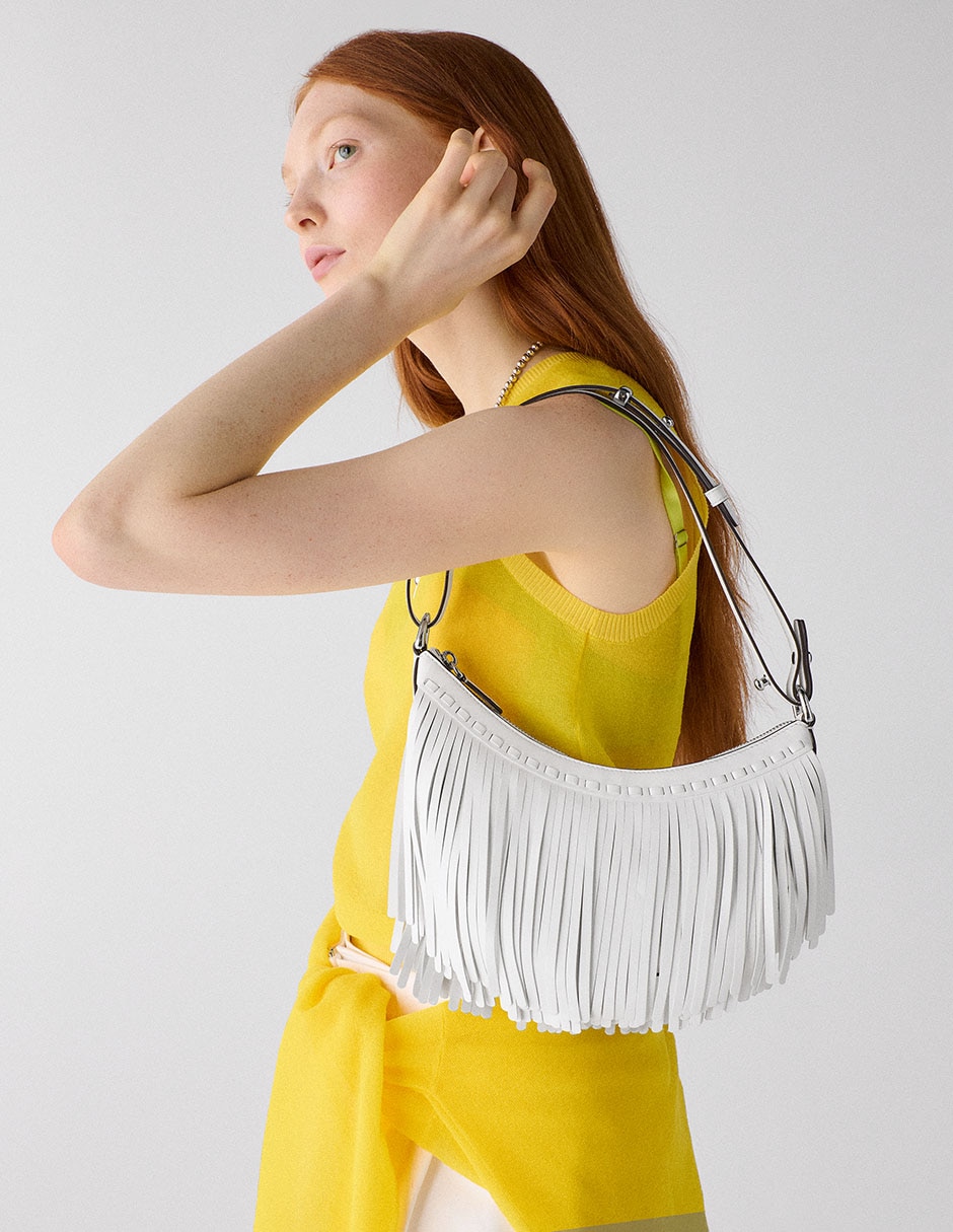 Bolsa crossbody de piel para mujer 9