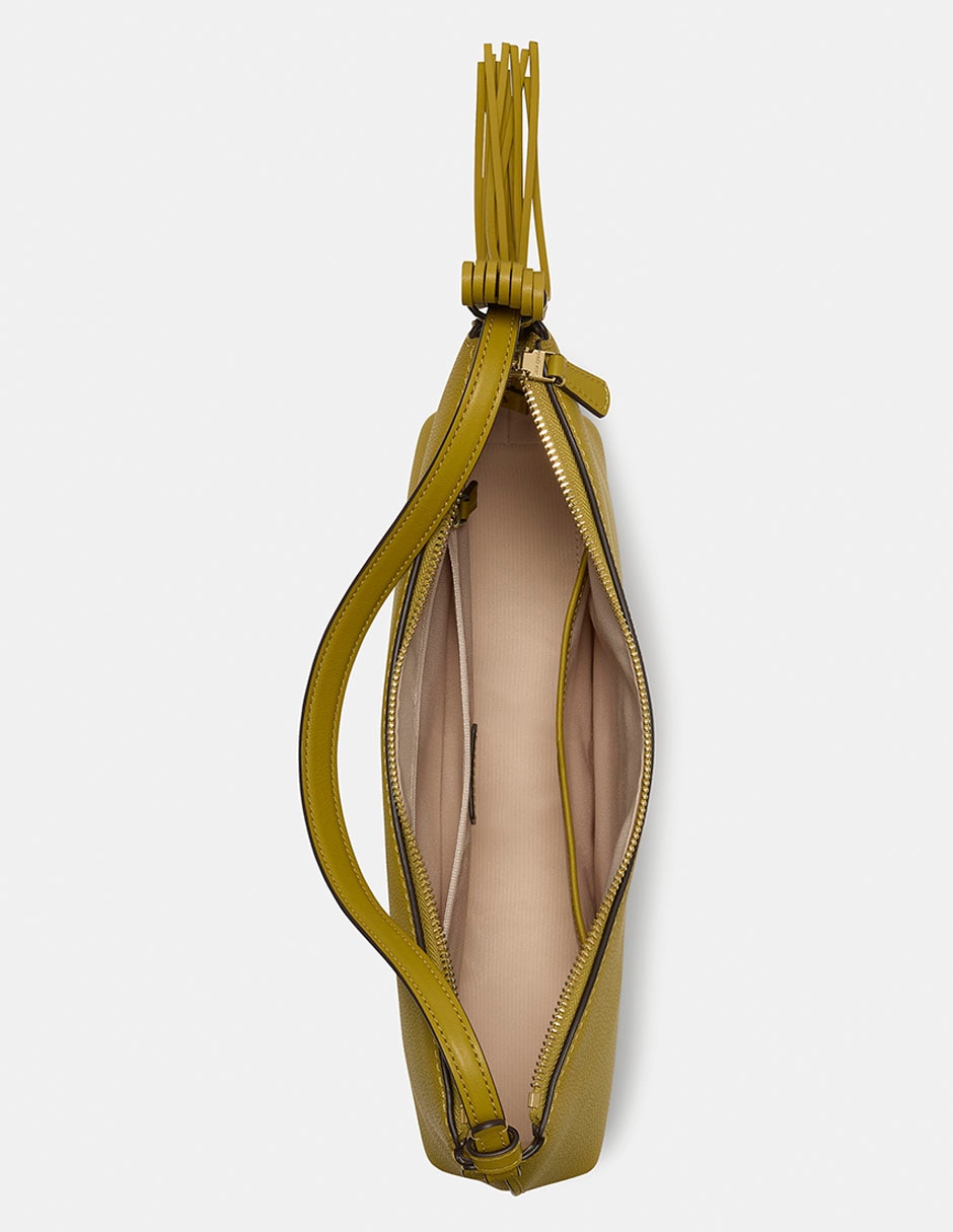 Bolsa shoulder Loop de piel para mujer 4