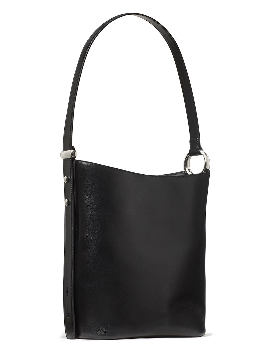 Bolsa bucket de piel para mujer 2