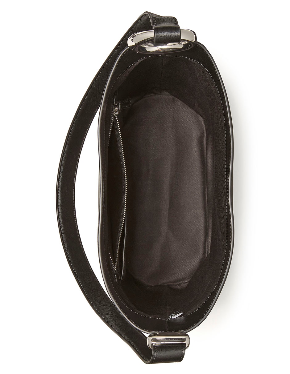 Bolsa bucket de piel para mujer 3