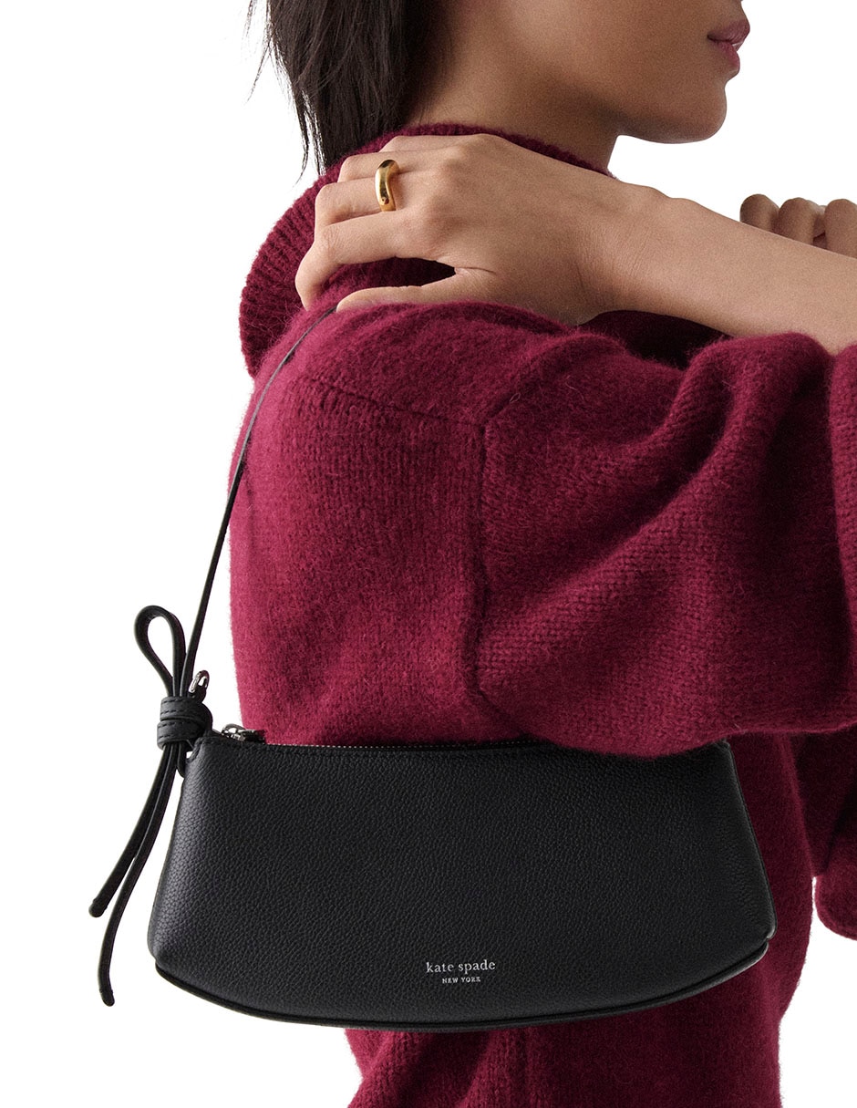 Bolsa shoulder Loop de piel para mujer 4