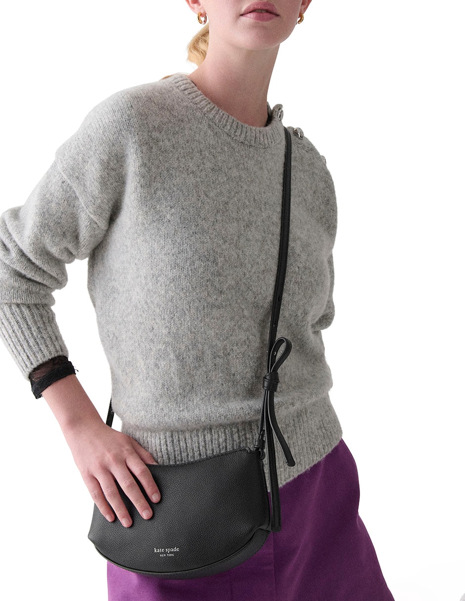 Bolsa crossbody Loop de piel para mujer 6