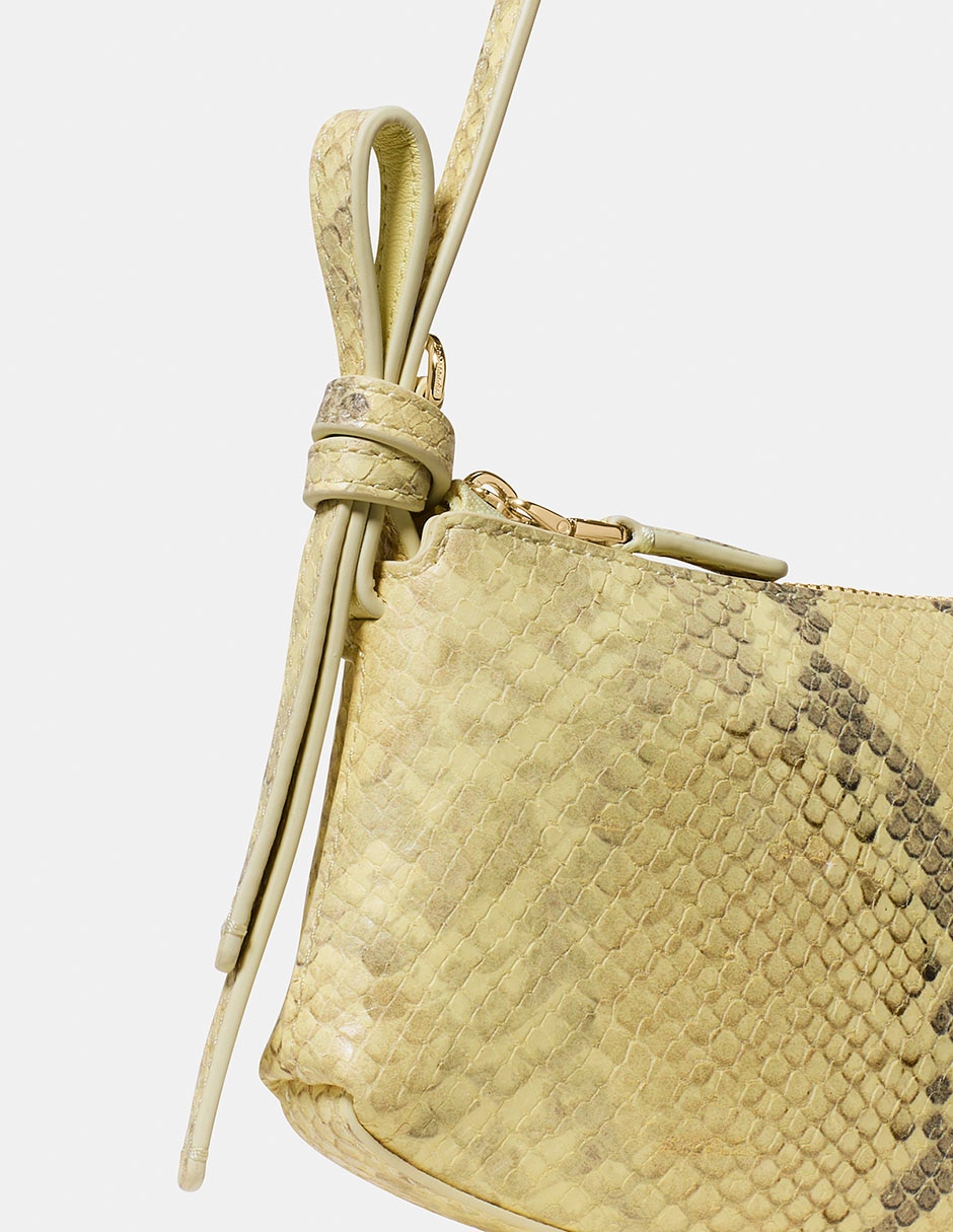 Bolsa shoulder Loop de piel para mujer 5
