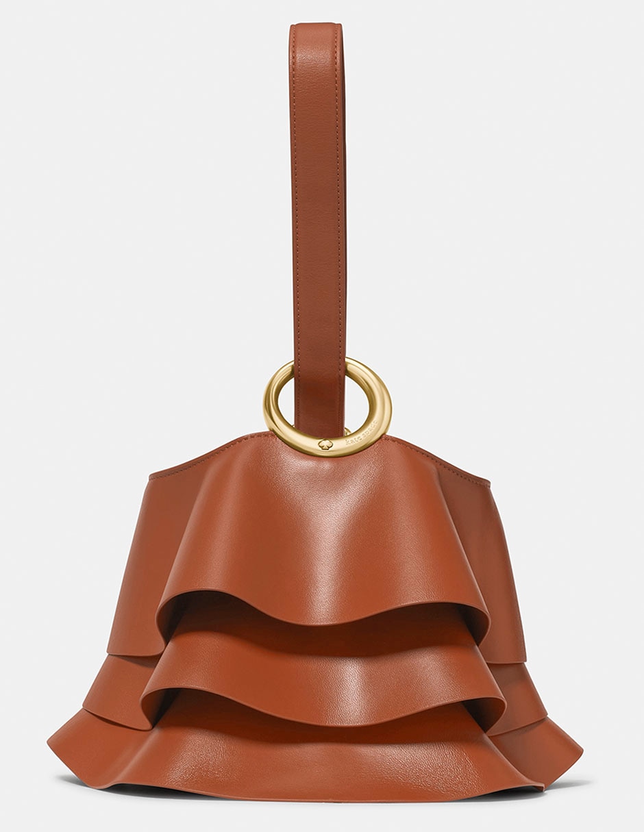 Bolsa crossbody Halo de piel para mujer
