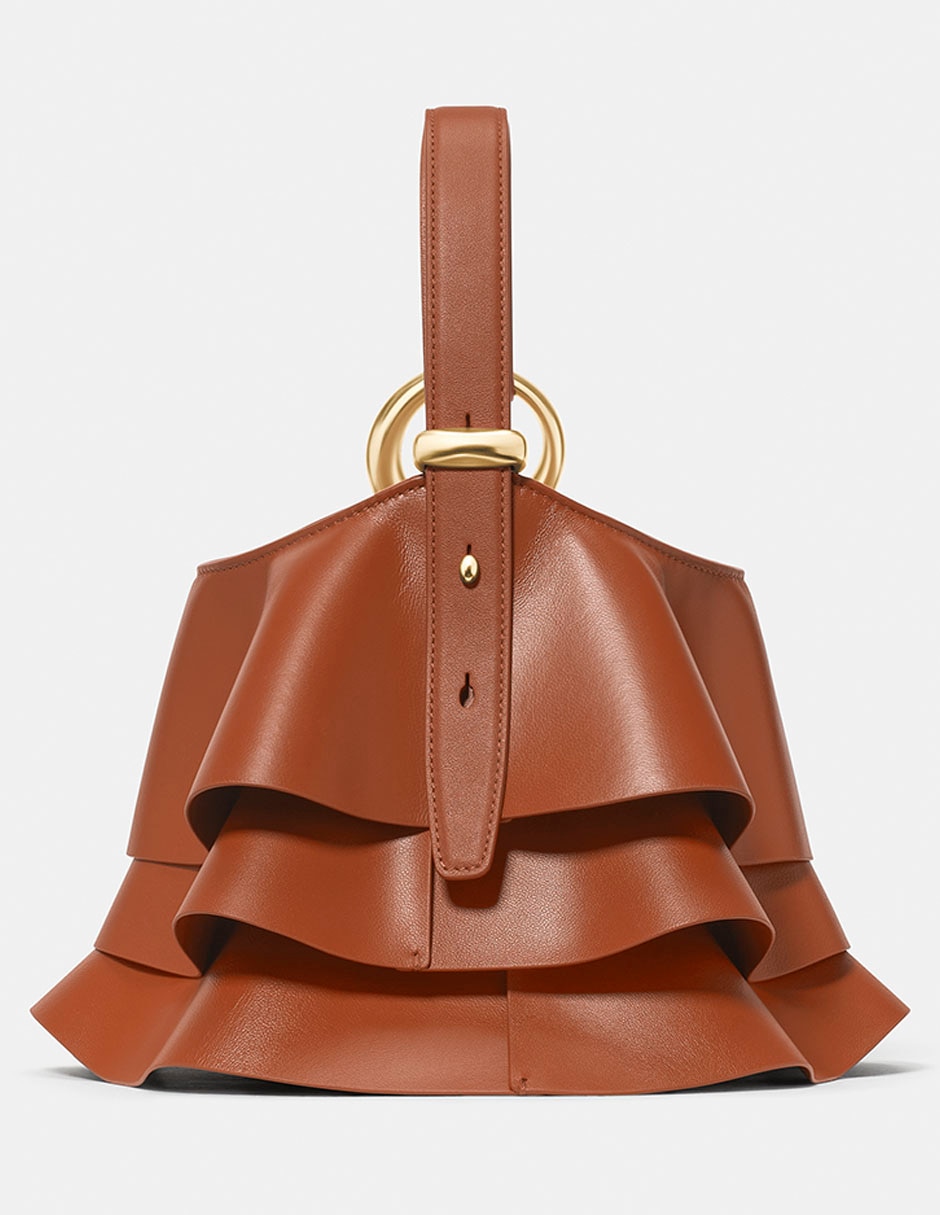 Bolsa crossbody Halo de piel para mujer 3