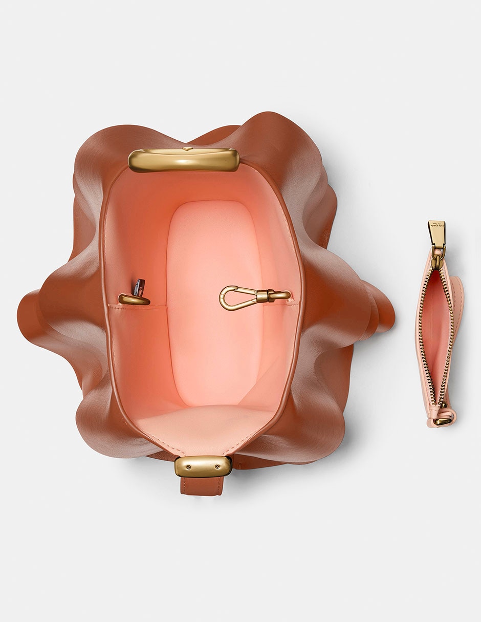 Bolsa crossbody Halo de piel para mujer 4