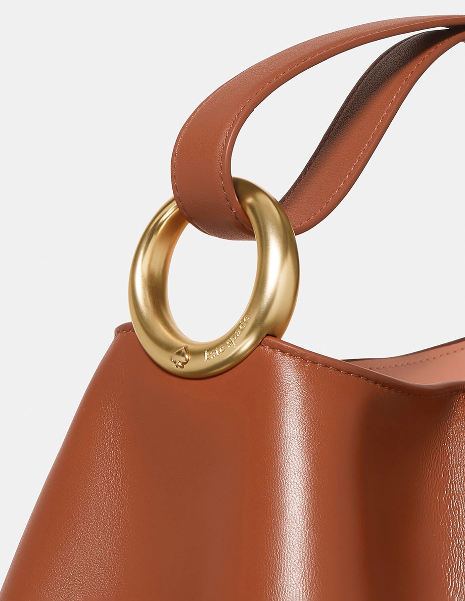 Bolsa crossbody Halo de piel para mujer 5